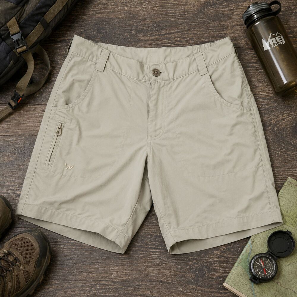 White Sierra Hiking Shorts Men's Size Small (29x6.5) (286)